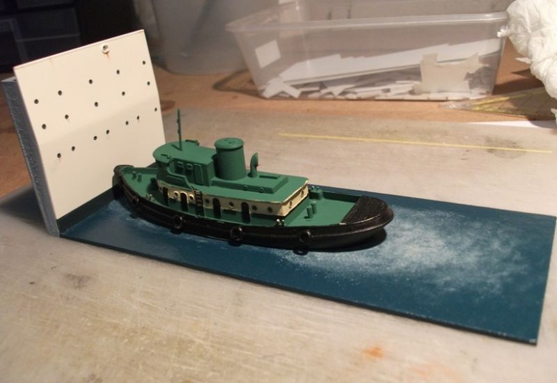Harbor tugboat diorama (in progress)