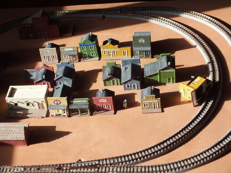 Western Town Layout