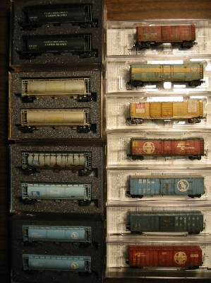 More Weathered Rolling Stock