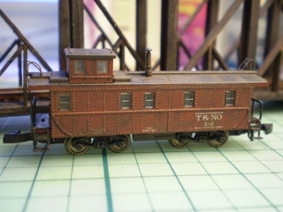 Weathered Caboose