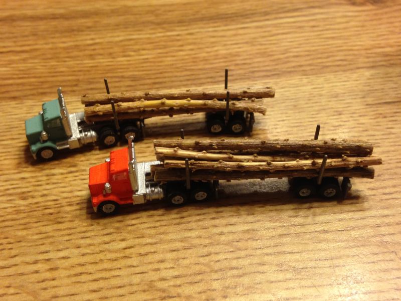 Logging trucks