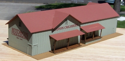 Hudson Creamery pre-production model