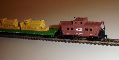 My first American Z Scale Train :-)
