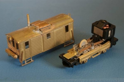 The built kit locomotive