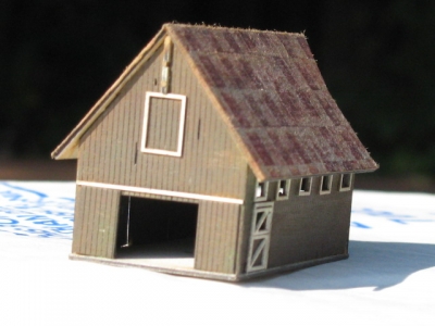 Brand New Small Barn by BAZ Models