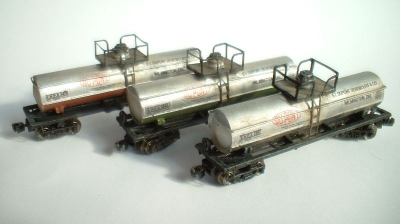 Finished Tank cars