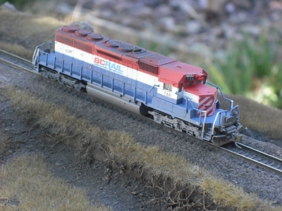 BC Rail SD40-2