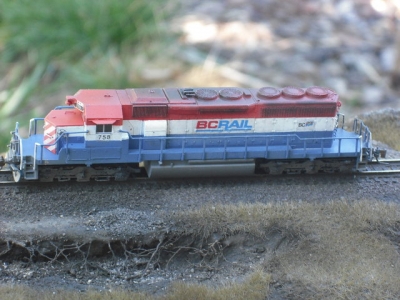 BC Rail SD40-2