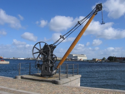 Copenhagen habour crane