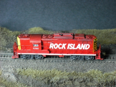 Rock Island GP7 with Torpedo Tubes