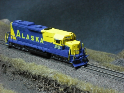 Alaska Railroad GP35u 