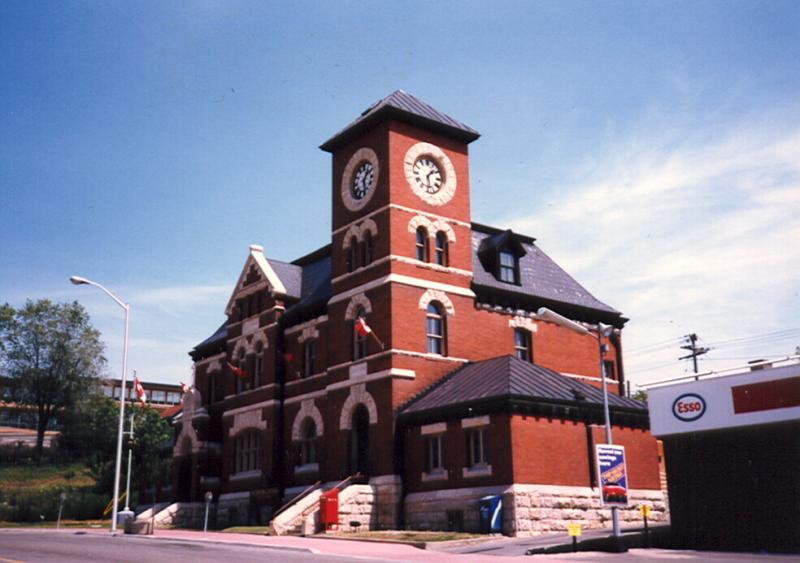 The real (prototype) Old Post Office, Kenora, Ontario, Canada