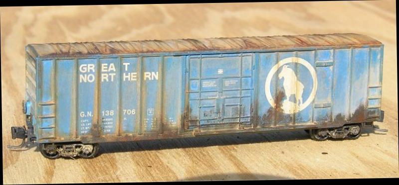 GN Boxcar Weathering 3