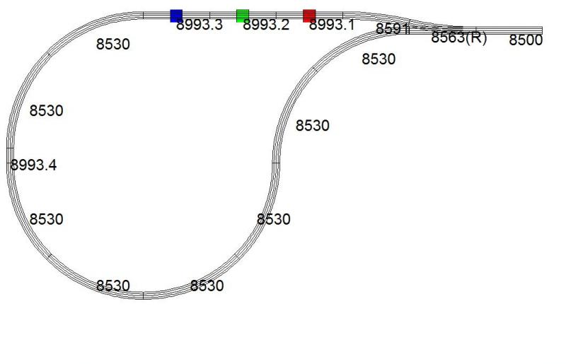 Reverse loop with Maerklin track
