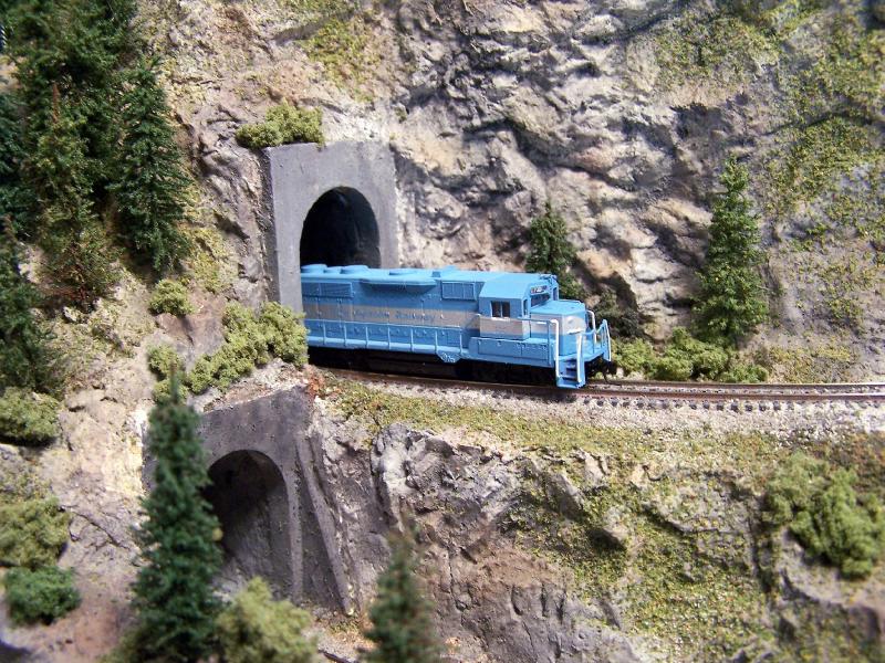 Apache Railway exiting end tunnel