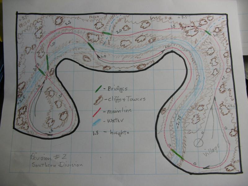 Original CCRR/Southern Division Track Plan