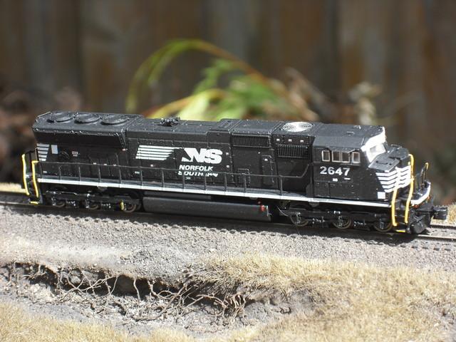 Norfolk Southern SD70M Phase II Flared
