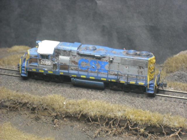 The Wreck: GP38-2 of CSX