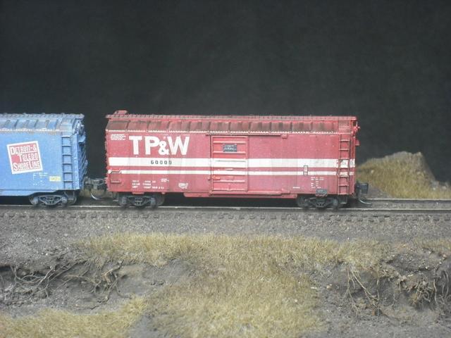 Some re=painted MTL boxcars
