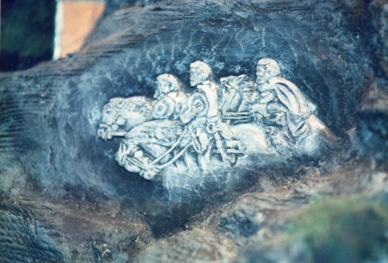 Carving on Wooden Mountain