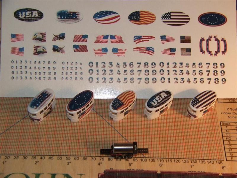 Decals for Eggliner Shell/Lajos Chassis
