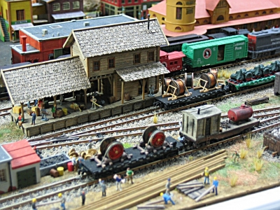Railroad yard, Goods depot