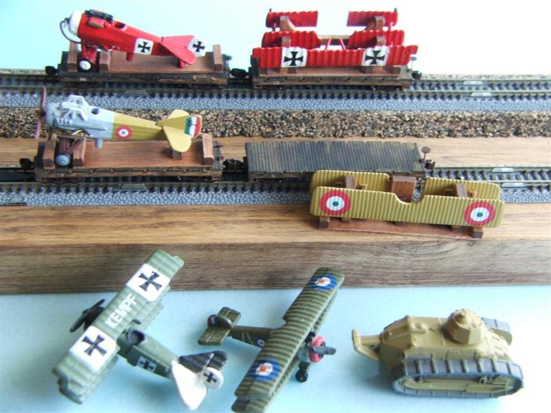 WWI Planes, Trains, and Tank